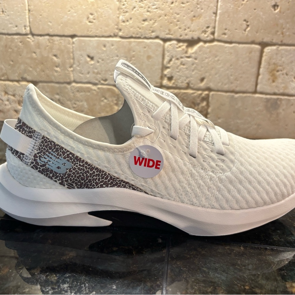 New Balance White Athletic Shoes